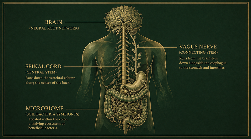 The Gut-Brain Axis — Why Your Second Brain Determines Your Mood